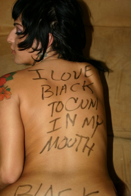 Mature Spanish wife Avy Lee Roth gets her face fucked by a black ghetto boy