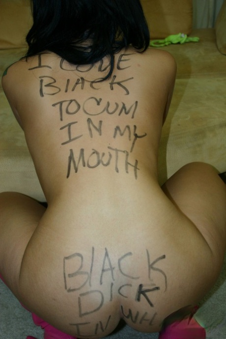 Mature Spanish wife Avy Lee Roth gets her face fucked by a black ghetto boy