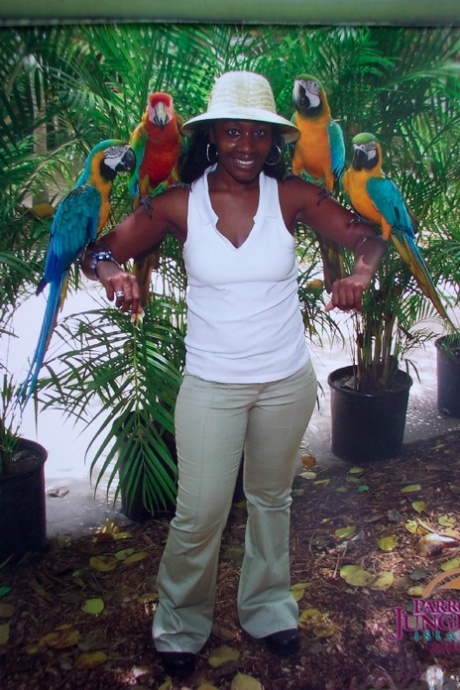 Amateur ebony hotties Beauty & Angel Eyes show off natural tits & sexy booty
