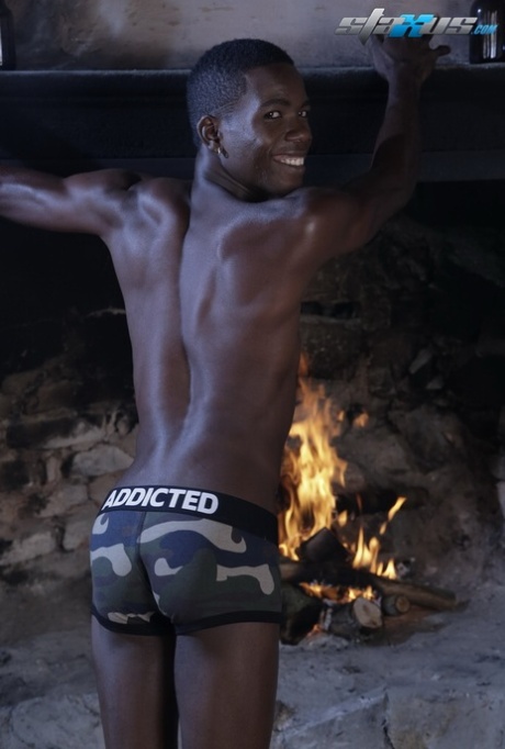 Two slim twinks Devon LeBron and Xander Hollis fuck in sexy IR action